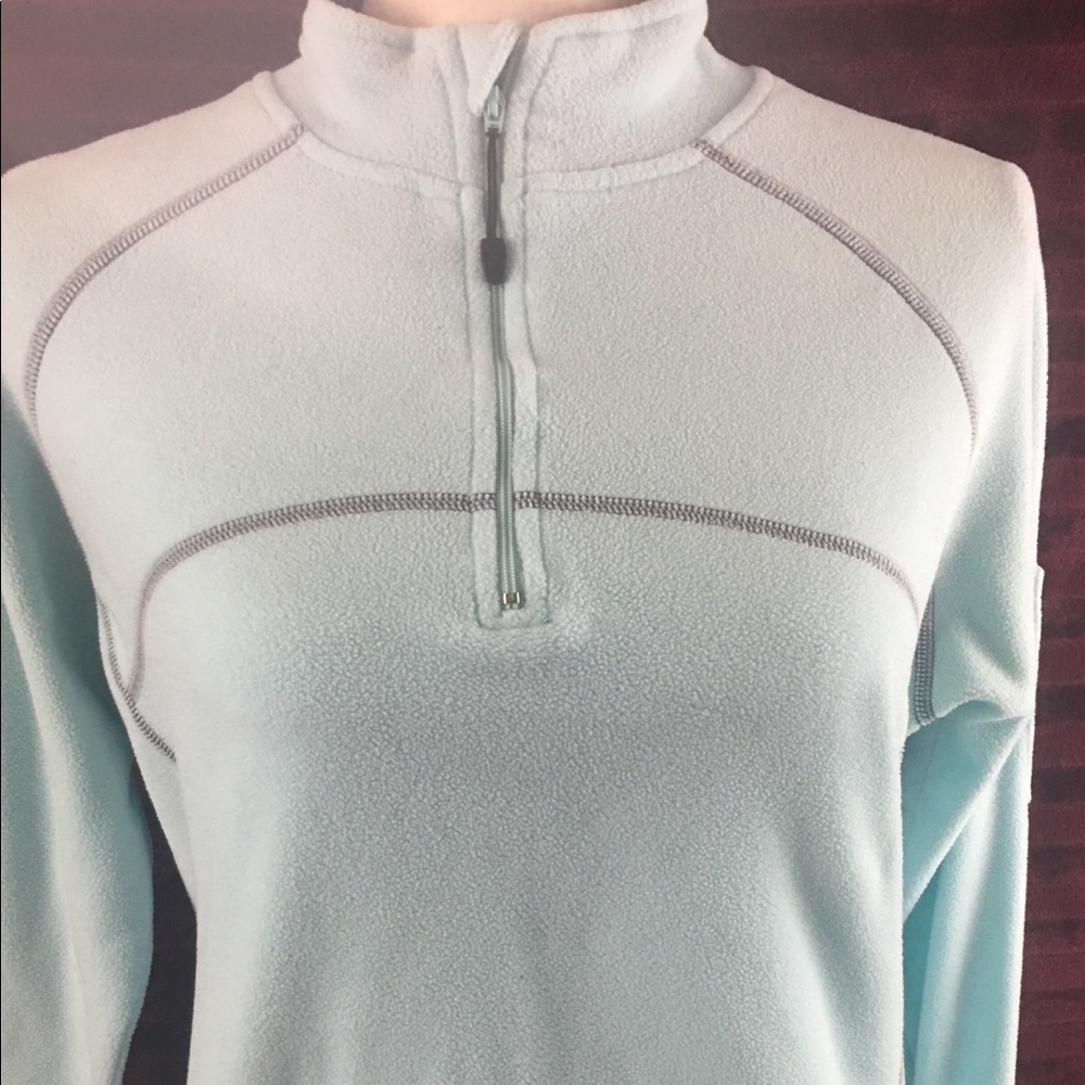 Ladies Champion Fleece Pullover - Mint Green sz M